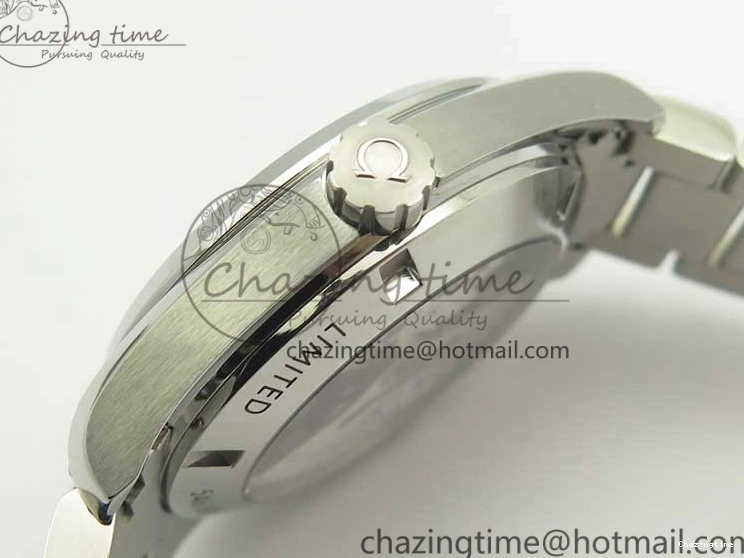 0121 Bright Aqua Terra Master Ryder Cup Edition VSF 1:1 Best Edition White Textured Dial on SS Bracelet A8500 Super Clone 8018